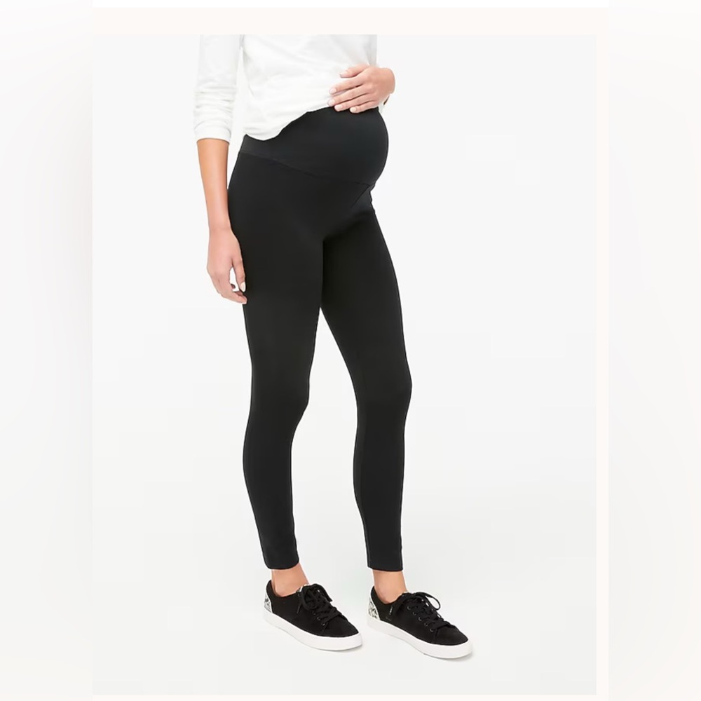 Maternity J. Crew Black Leggings